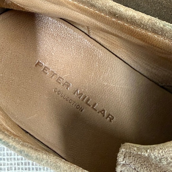 Peter Millar Collection Mens Tan Suede Slip On Chukka Made in Italy Mens 12 main image 13